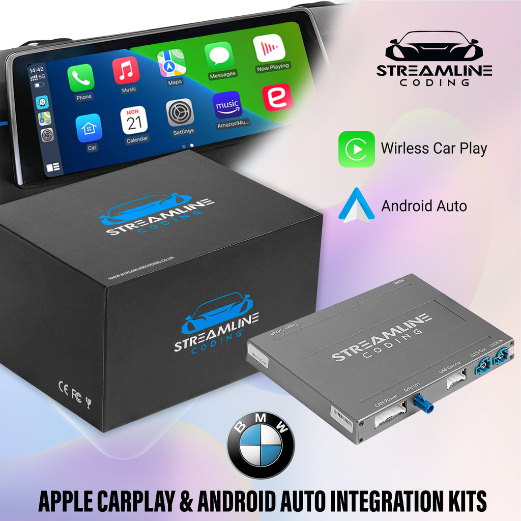 Carplay / Android Auto interface per BMW NBT EVO ID5 ID6
