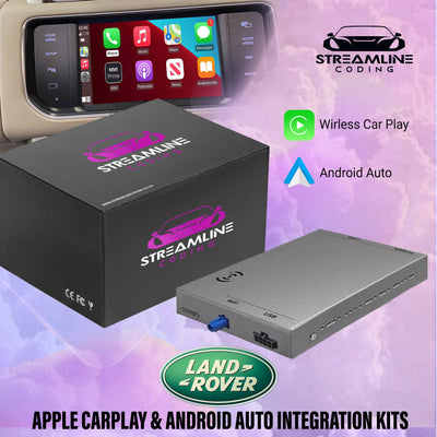 LAND ROVER EVOQUE Wireless CarPlay & Android Auto Integration Kit –  www.streamlinecoding.co.uk