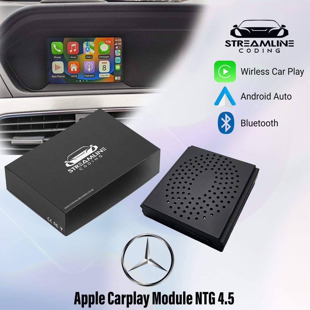 Mercedes Becker Map Pilot Wireless Apple Carplay Module NTG 4.5 A B C ...